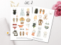 Preview: Summer Fashion Sticker Set